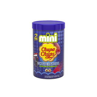 Chupa Chups Mini Tongue painter อมยิ้ม จูปาจุ๊ปส์ มินิ ทัง เพ้นท์เทอร์ 50 ไม้ คละรส จูปาจุ๊บ จูปาจุ๊ปส์ลูกอม จุปาจุ๊ป