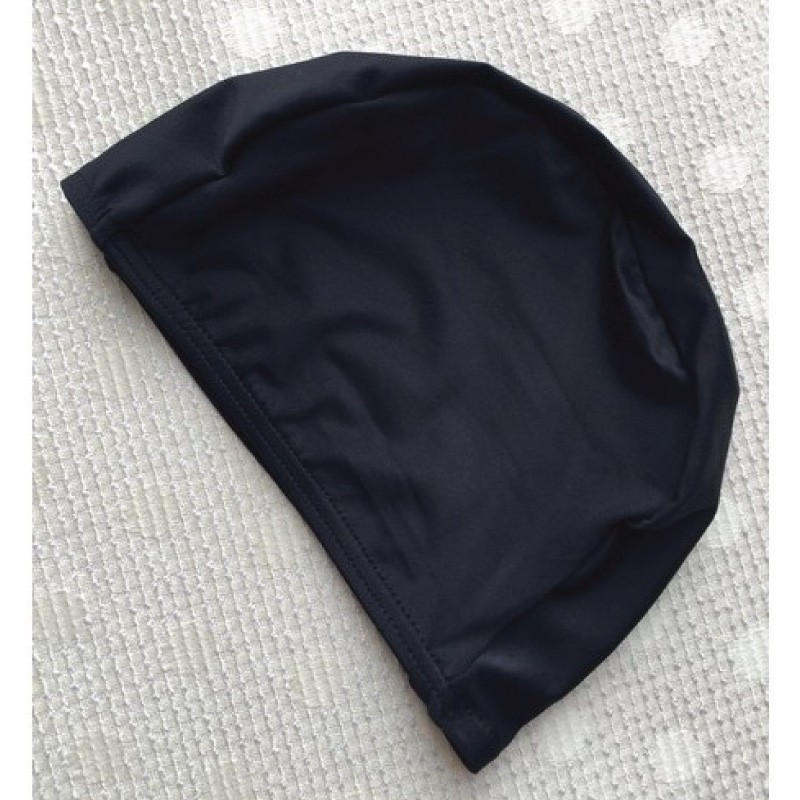 ภาพสินค้าหมวกว่ายน้ำสีดำเคลือบPU กันน้ำ ป้องกันผมเสียจากคอลลีน/น้ำทะเล ผู้ชาย ผู้หญิง จากร้าน pekihome บน Shopee ภาพที่ 7