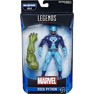 Marvel Legends Series Rock Python  6" Collectible Action Figure Toy for Ages 6 &amp; Up with Build-A-Figurepiece E3974 ของเล่นฟิกเกอร์ Marvel Legends Series Rock Python 6 นิ้ว สําหรับสะสม อายุ 6 ปีขึ้นไป E3974