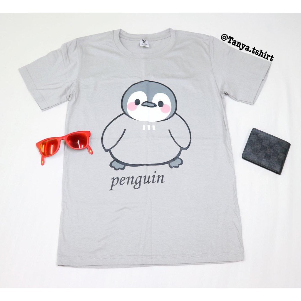 เสื้อยืดลายการ์ตูนเพนกวิน-penguin