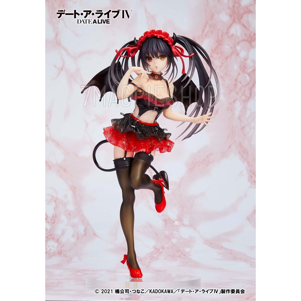 lot-jp-taito-coreful-ฟิกเกอร์แท้-date-a-live-iv-mukuro-hoshimiya-tokisaki-kurumi-pretty-devil-swimsuit-ver-figure