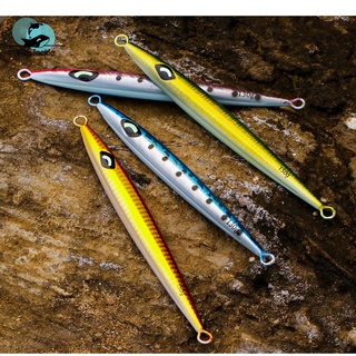 130g 150g 180g Wobble Metal Jigging Lure น้ำเค็มเหยื่อตกปลาแบบ Flat Fall Lead Jig Fishing Lure