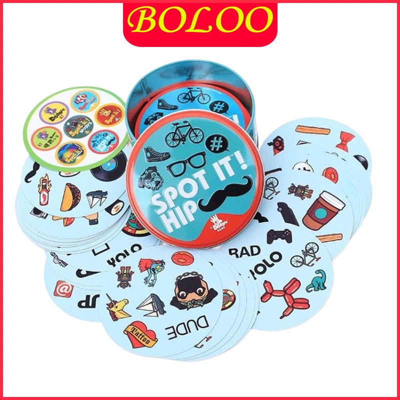 hip-เคราฮิปฮอป-dobble-card-game-spot-it-potte-เกมกระดาน-2-ถึง-8-ผู้เล่น-สําหรับครอบครัว-คลาสสิก-จับคู่เกม-แฟนคลับ-ของเ