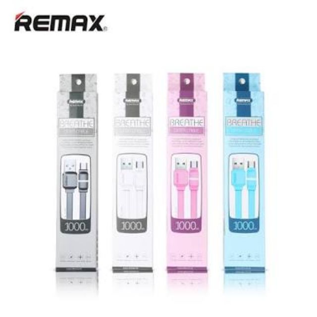 สายชาร์จ Remax รุ่น Breathe (RC-029M) ขนาด 1 เมตร | Shopee Thailand