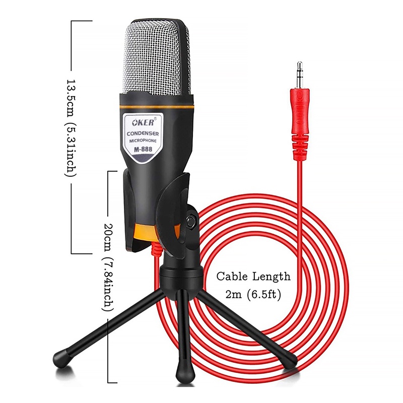 oker-m888-condenser-ไมค์คอนเดนเซอร์