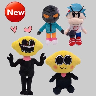 ภาพขนาดย่อของภาพหน้าปกสินค้าFriday Night Funkin Plush Toy, FNF Whitty and Boyfriend Lemon Demon Monster Doll จากร้าน blueberrytree33.th บน Shopee