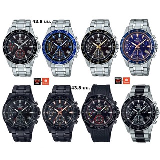 ภาพขนาดย่อของภาพหน้าปกสินค้าแท้ศูนย์ นาฬิกาข้อมือผู้ชาย Casio Edifice EFV-540 EFV-540D series ประกันศูนย์ไทย 1 ปี จากร้าน sabyjaitime บน Shopee