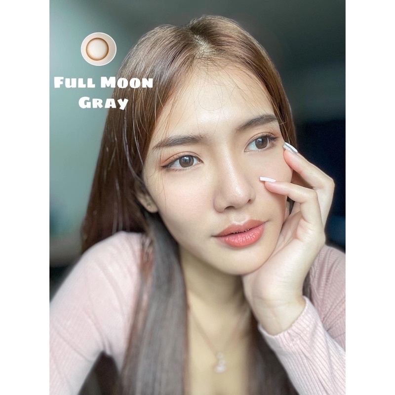 คอนแทคเลนส์-mini-fullmoon-brown-gray-montra-ขนาดมินิ