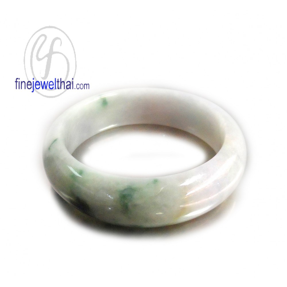 finejewelthai-กำไล-หยก-กำไลหยก-กำไลพลอย-พลอยประจำเดือนเกิด-jade-bangle-g3011jd07