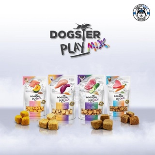 Dogster Play Mix ขนมสุนัข Freeze dried 4สูตร
