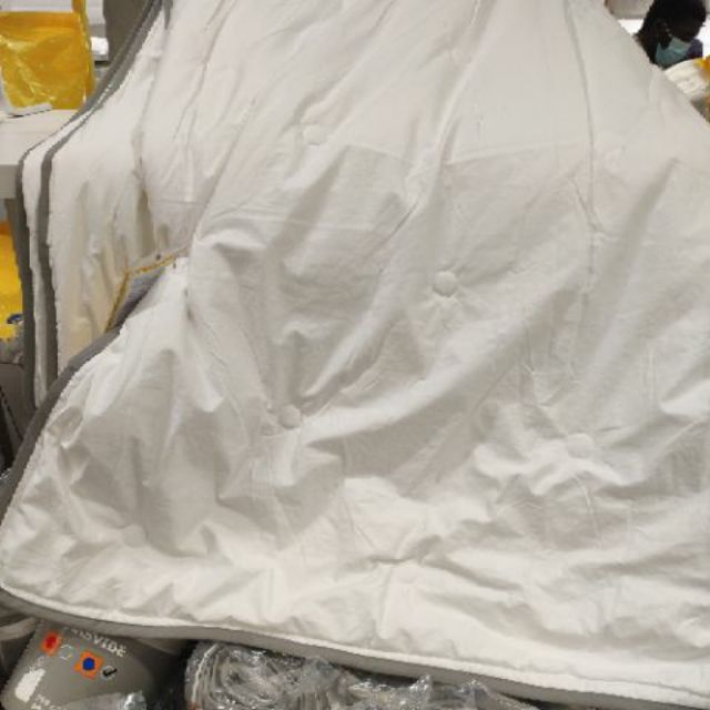 อิเกีย ผ้าห่มนวมนุ่มเย็นสบาย มีหลายขนาด ซักง่าย หนานุ่ม ikea glansvide Shopee Thailand