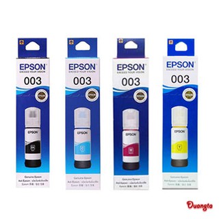 Epson Ink Original 003 BK,C,M,Y For (L3110,L3150) หมึกเติมแท้