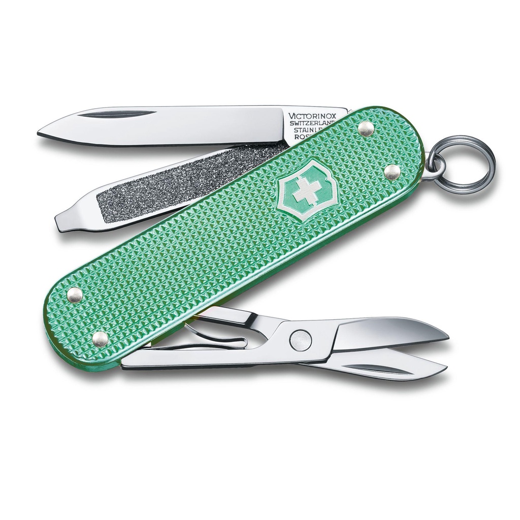 มีดพับ-victorinox-classic-sd-alox-minty-mint-0-6221-221g