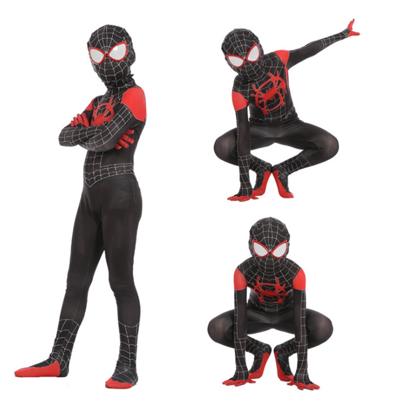 ภาพหน้าปกสินค้าชุดคอสเพลย์ Spider-Man: Into the Spider-Verse สำหรับเด็กและผู้ใหญ่ จากร้าน clothesparadise.th บน Shopee