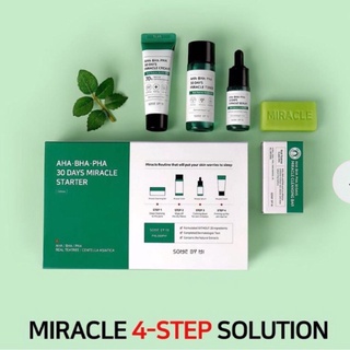 SOME BY MI AHA-BHA-PHA 30DAYS MIRACLE STARTER KIT ชุดผลิตภัณฑ์ดูแลผิวหน้า