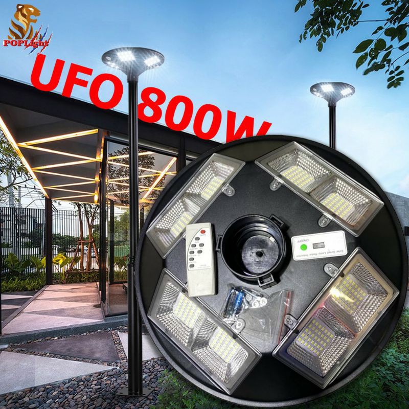 โคมถนน-ufo-8ช่อง-โซลาร์เซลล์-800w-พลังงานแสงอาทิตย์