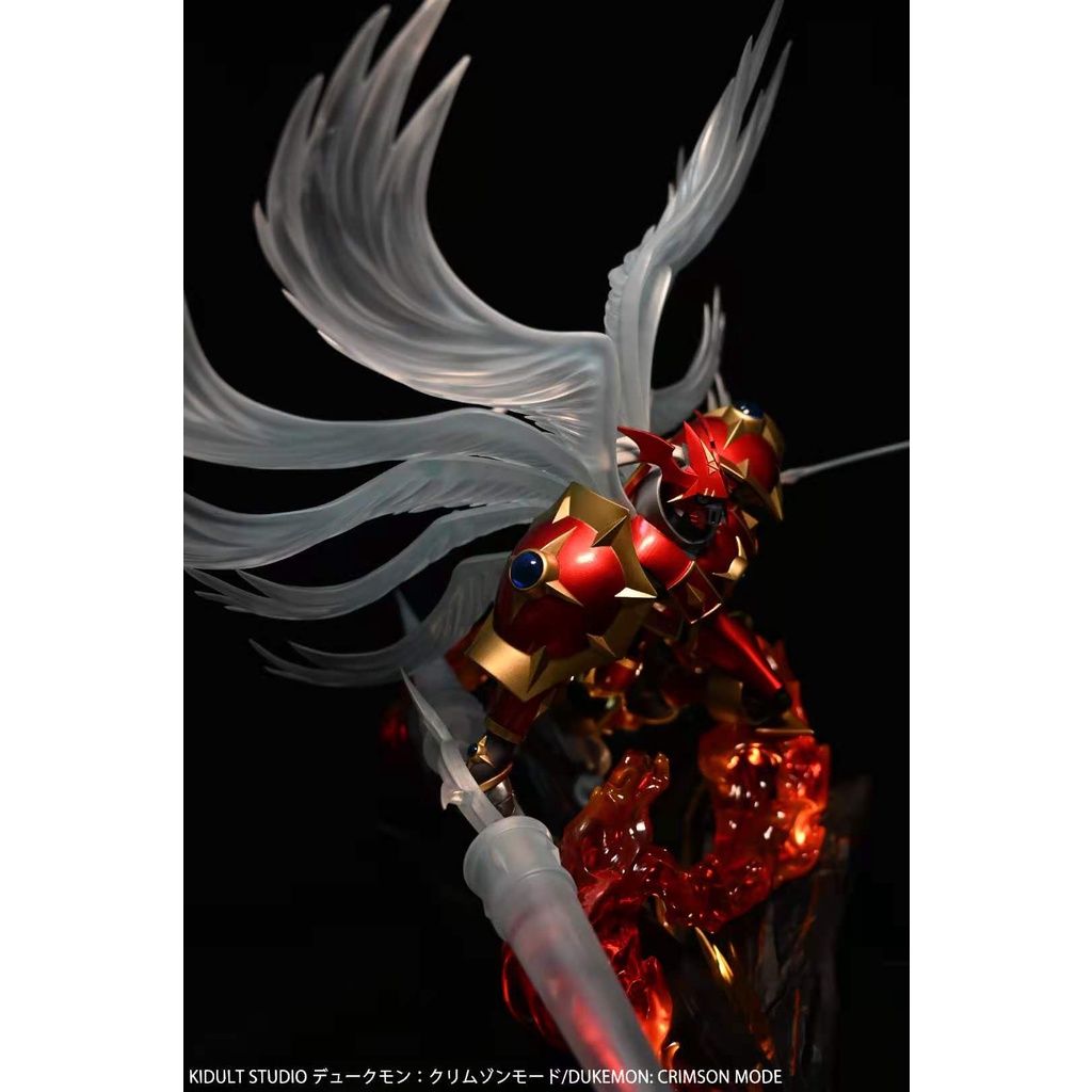Kidult Studio - Dukemon Crimson Mode(Hidden form of Dukemon) DIGIMON ...