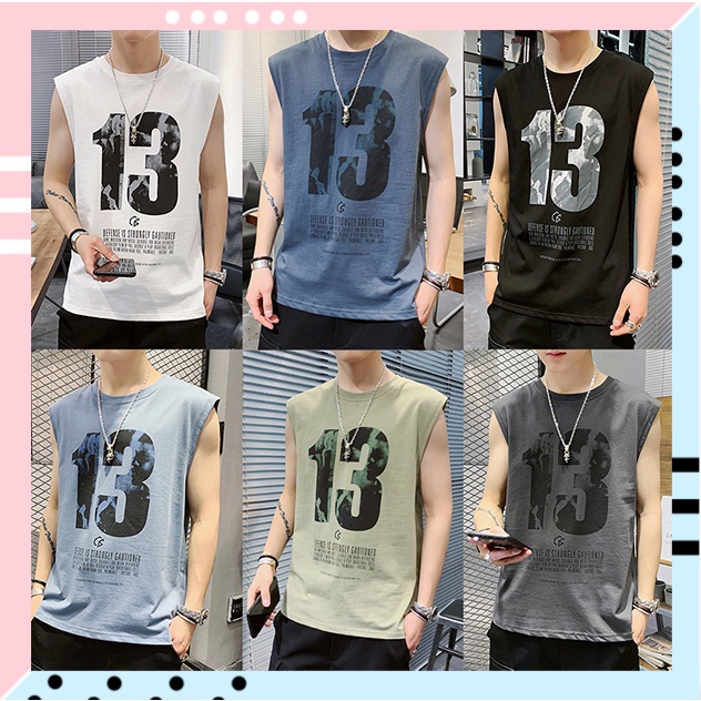 ราคาและรีวิวLHSunshine เสื้อแขนกุดสุดเท่ห์ สไตล์หนุ่มแนวสปอร์ต มี 6 สี ยั่วๆกันไปเล้ยยยย  ใครยังไม่มีรีบเลยจ้าาาา