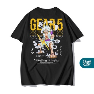 ❈เสื้อยืด ลาย Shinranethic Gear 5 Mongkey D. เสื้อยืด ลายการ์ตูนลูฟี่ อนิเมะ มังงะ วันพีช