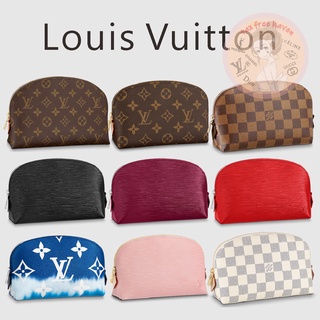 Shopee ราคาต่ำสุด 🔥ของแท้ 100% 🎁Louis Vuitton Brand New LV ESCALE Cosmetic Bag