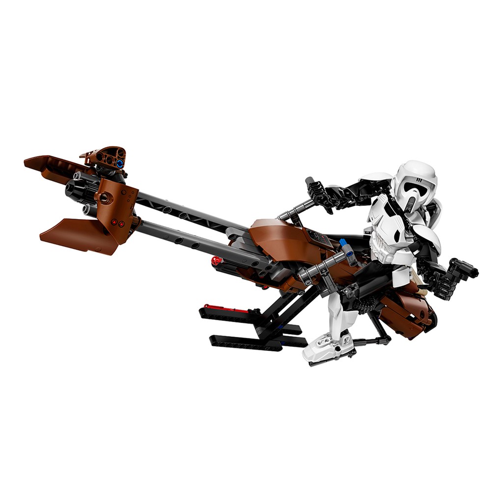 75532-lego-star-wars-scout-trooper-amp-speeder-bike-buildable-figure-สินค้ากล่องไม่สวย