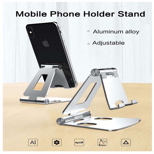 ที่วางมือถือ-พับได้-mini-aluminum-พกพา-ขาตั้งโทรศัพท์มือถือ-ที่วางสมาร์ทโฟน-aluminum-แบบพับได้-พกพาสะดวก