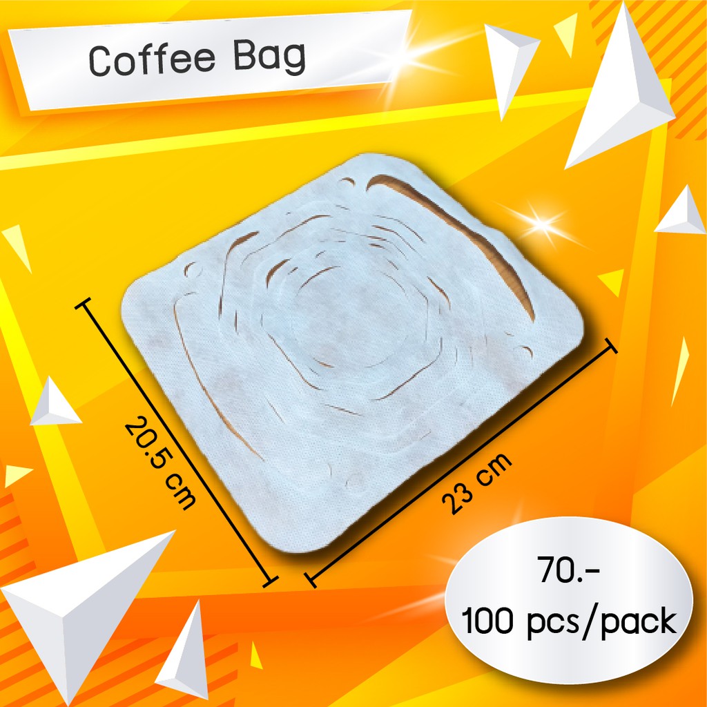 ถุงผ้าสปันบอนด์-coffee-bag-100-ใบ