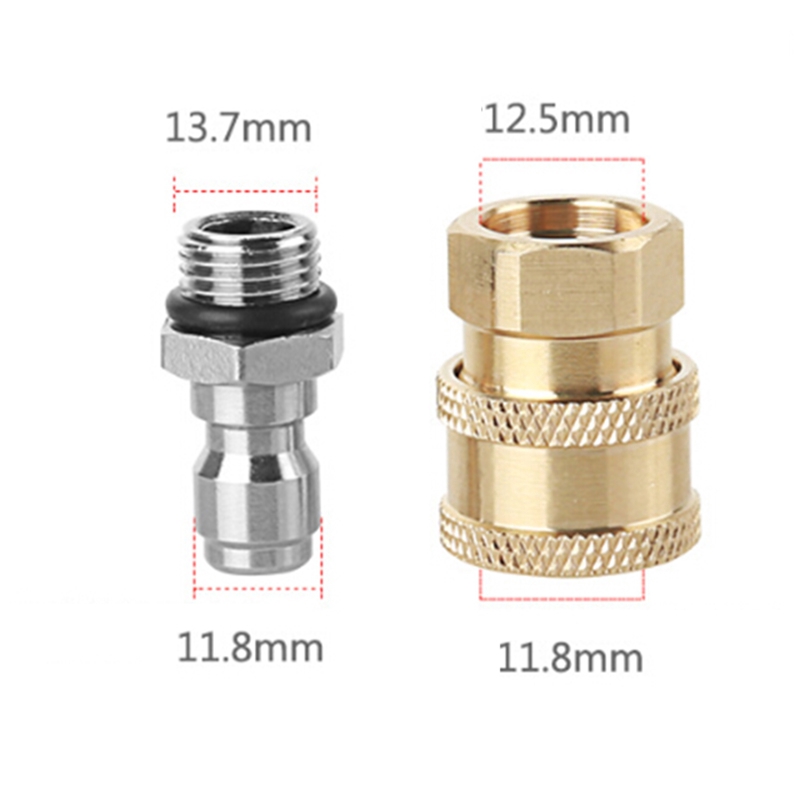 อุปกรณ์เสริมm-22-14-to-1-4-ปลั๊กเชื่อมต่อทองเหลือง-male-female-2ชิ้น