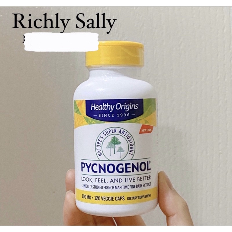 healthy-origins-pycnogenol-อาหารเสริมเปลือกสนฝรั่งเศส-100-mg-60-120-แคปซูล