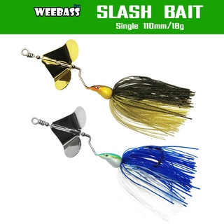 WEEBASS เหยื่อ - รุ่น Slash Bait Single เหยื่อปลอม เหยื่อใบพัด เหยื่อตกปลา