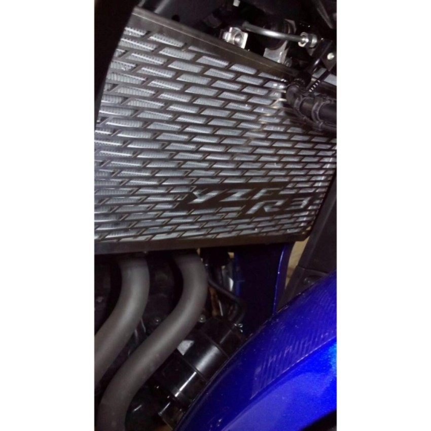 การ์ดหม้อน้ำ Yamaha R3 Radiator guard (Silver) | Shopee Thailand