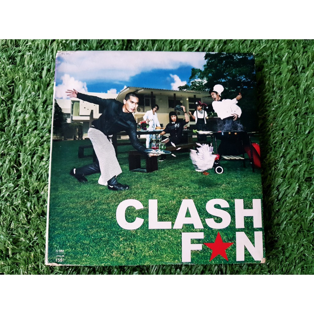 cd-vcd-แผ่นเพลง-วงแคลช-อัลบั้ม-fan-clash