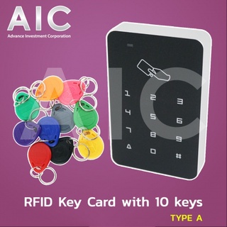 RFID Key Card with 10 keys Type A @ AIC ผู้นำด้านอุปกรณ์ทางวิศวกรรม