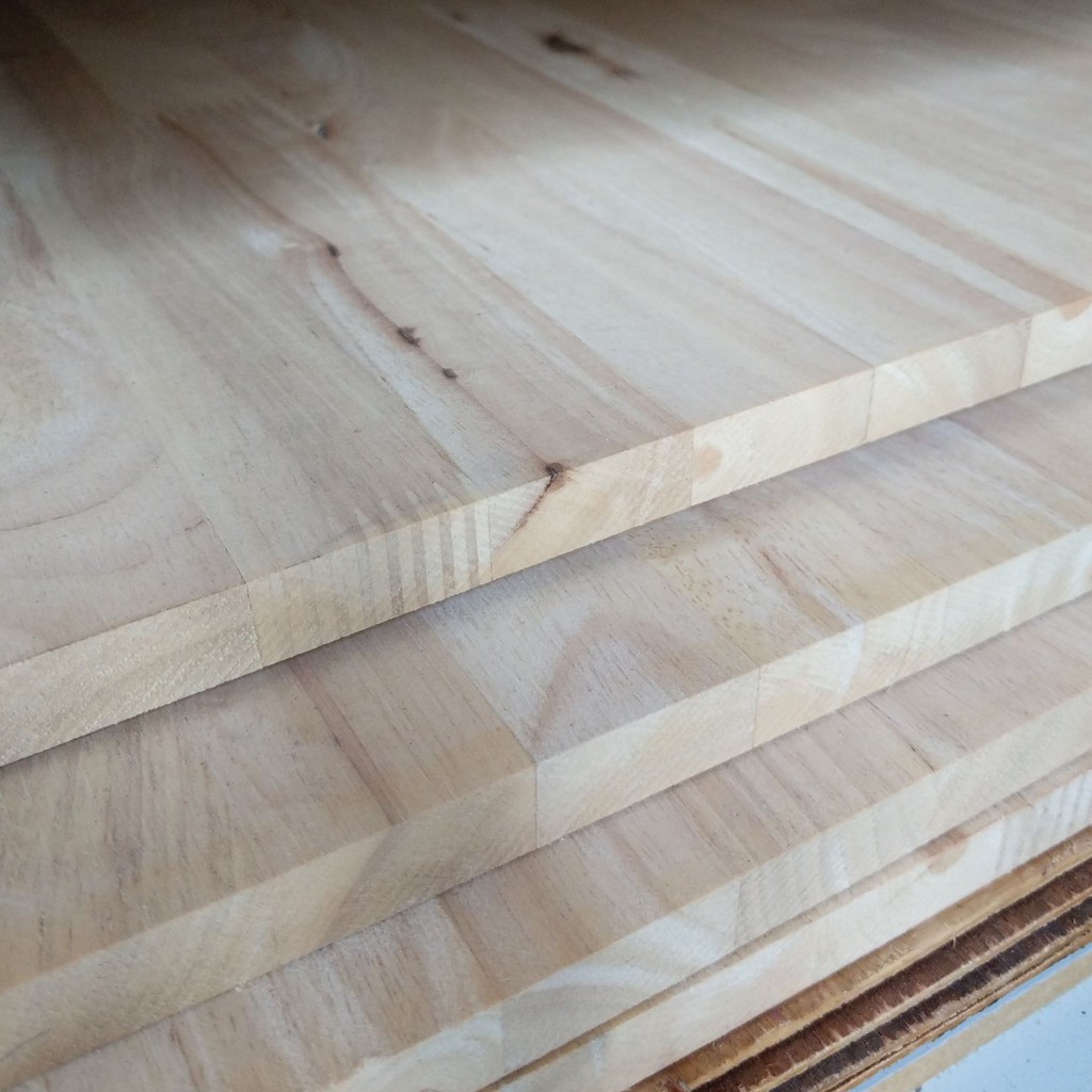 topwoodแผ่นไม้ยางพาราอัดประสาน-ไม้ยางพาราประสาน-80x120ซม-กว้าง80xยาว120ซม-เลือกความหนาได้-จำนวน-x1แผ่น