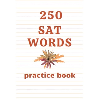 ชีทคำศัพท์ SAT Vocabulary หนังสือคำศัพท์พร้อมแบบฝึกหัด