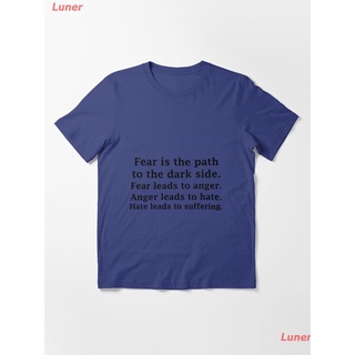 Luner เสื้อยืดผู้ชายและผู้หญิง The path of fear Essential T-Shirt Mens Womens T-shirts