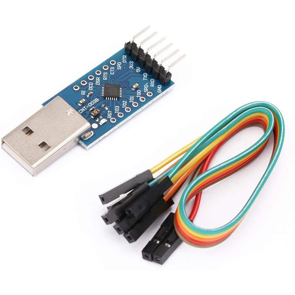 CP2104 USB 2.0 to TTL UART 6PIN Serial Converter Downloader Module ...