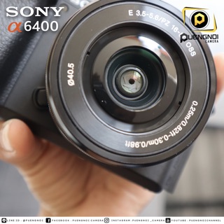 ภาพขนาดย่อของภาพหน้าปกสินค้าSony A6400 รุ่นใหม่ล่าสุด (รับประกัน 1 ปี) ผ่อน0% ได้สบายๆ จากร้าน pro_camera บน Shopee ภาพที่ 6