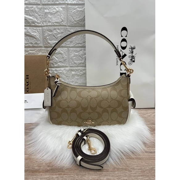 หนังแท้-ms-เกรด1-1-กระเป๋าshopping-coach-25cm