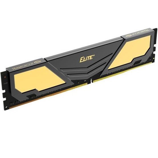 ภาพหน้าปกสินค้า16GB (16GBx1) DDR4/2666 CL19 RAM PC (แรมพีซี) TEAMGROUP ELITE PLUS U-DIMM มี 2 สี (RED )(GOLD-BLACK) ประกันตลอดการใช้งาน จากร้าน mcwinner บน Shopee