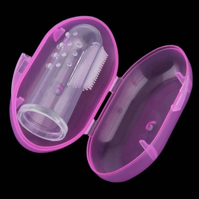 babygarden-อุปกรณ์แปรงสีฟันซิลิโคนสำหรับเด็กทารก