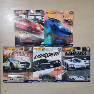 ஐHot Wheels Fast Furious Cruise Boulevard Euro Speed Circuit Legends Japan Historics Shop Truck