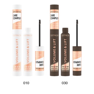 Catrice  Volume &amp; Lift Brow Mascara Waterproof มาสคาร่า เจลปัดคิ้ว เครื่องสำอาง