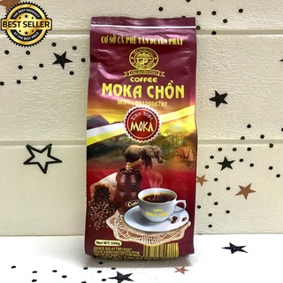 100% Pure Moka Coffee กาแฟโมก้า100% กาแฟเวียดนามแท้ กาแฟคั่วบด 500กรัม ** หอมอร่อยเข้มมากๆ ** ราคาพิเศษ