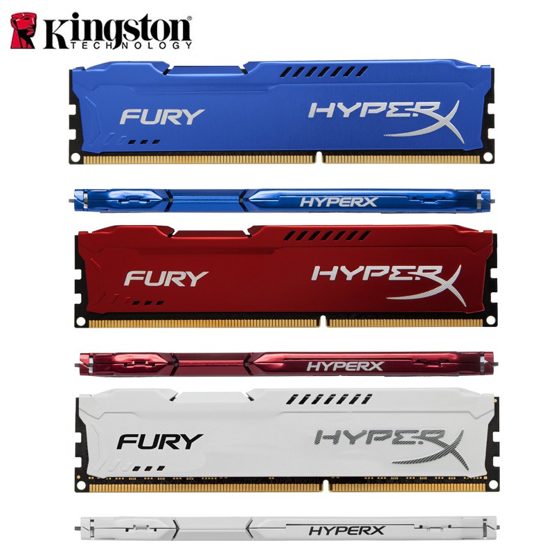 ภาพสินค้าKingston Hyperx Fury DDR3 RAM 4GB 8GB แรม 1600Mhz 1866Mhz DIMM 240Pin 1.5V หน่วยความจำเดสก์ท็อป จากร้าน xdmall.th บน Shopee ภาพที่ 3