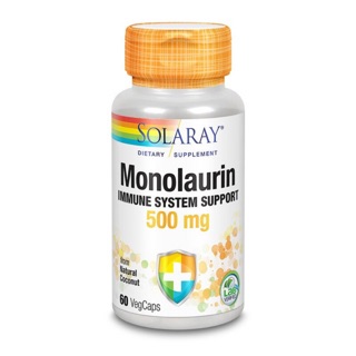 💥pre order💥🇺🇸Solaray Monolaurin, 500 mg, 60 Veggie Caps
