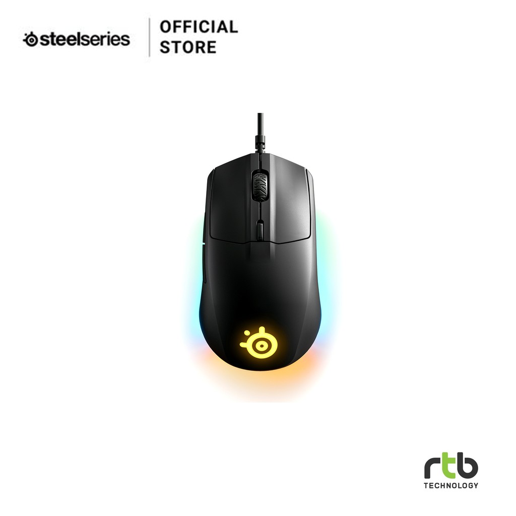 ภาพหน้าปกสินค้าSteelSeries เมาส์เกมมิ่ง รุ่น RIVAL 3 Wired Gaming Mouse จากร้าน steelseries_official_store บน Shopee