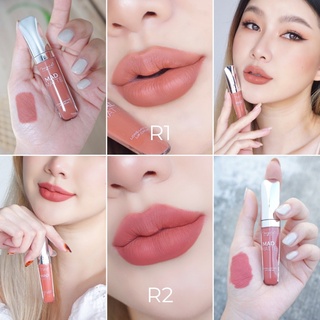 SET GLOSS MYCA R1+R2 (เซ็ตคู่ 2 ชิ้น) กลอสเนื้อแมท สีสันสวยงาม เนื้อสัมผัสนุ่ม เนียนละเอียด เกลี่ยง่าย ติดทน กันน้ำ