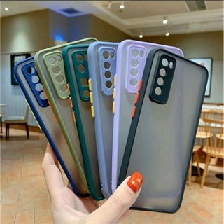 ขอบสีหลังด้าน เคสกันเลนส์กล้อง Infinix Hot8 Hot9 Hot9play Hot10 SmartHD Inf Note8 Itel A36 A56 POP4