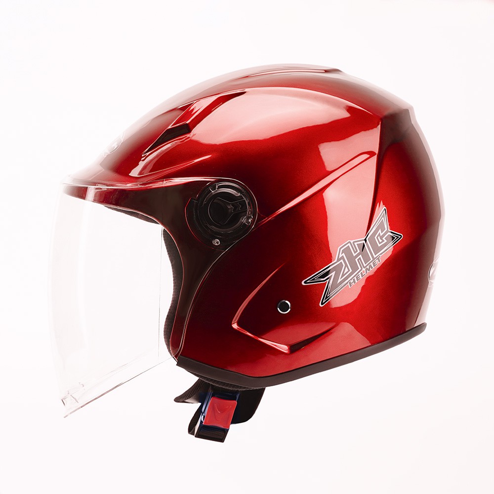 ภาพสินค้าหมวกกันน็อค ZHC หมวกกันน็อคแบบเปิดหน้า ดีไซด์สวย Open face Helmet จากร้าน iautocare บน Shopee ภาพที่ 1